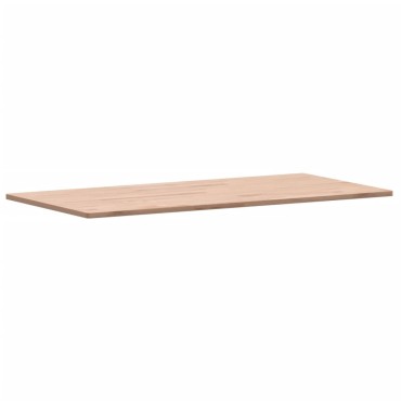 vidaXL Επιφάνεια Τραπεζιού Ορθογώνια 80x40x1,5cm Μασίφ Ξύλο Οξιάς 1 τεμ.