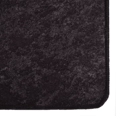 vidaXL Χαλί Πλενόμενο Ανθρακί 400x300cm