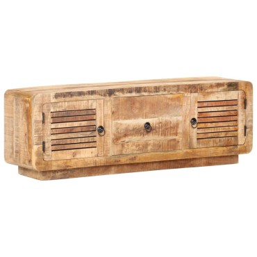 vidaXL Έπιπλο Τηλεόρασης 120x30x40cm από Ακατέργαστο Ξύλο Μάνγκο