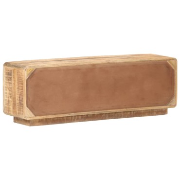 vidaXL Έπιπλο Τηλεόρασης 120x30x40cm από Ακατέργαστο Ξύλο Μάνγκο