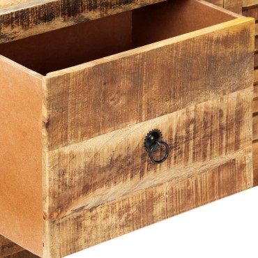 vidaXL Έπιπλο Τηλεόρασης 120x30x40cm από Ακατέργαστο Ξύλο Μάνγκο