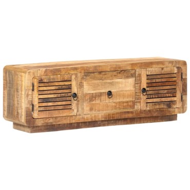 vidaXL Έπιπλο Τηλεόρασης 120x30x40cm από Ακατέργαστο Ξύλο Μάνγκο