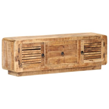 vidaXL Έπιπλο Τηλεόρασης 120x30x40cm από Ακατέργαστο Ξύλο Μάνγκο