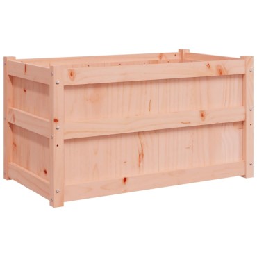 vidaXL Ζαρντινιέρα 90 x 50 x 50 εκ. από Μασίφ Ξύλο Ψευδοτσούγκας