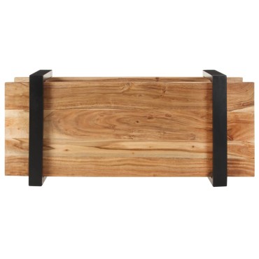 vidaXL Έπιπλο Τηλεόρασης 90x40x40cm από Μασίφ Ξύλο Ακακίας