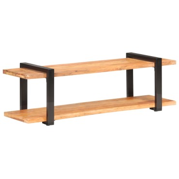 vidaXL Έπιπλο Τηλεόρασης 130x40x40cm από Μασίφ Ξύλο Ακακίας