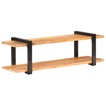 vidaXL Έπιπλο Τηλεόρασης 130x40x40cm από Μασίφ Ξύλο Ακακίας