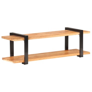 vidaXL Έπιπλο Τηλεόρασης 130x40x40cm από Μασίφ Ξύλο Ακακίας