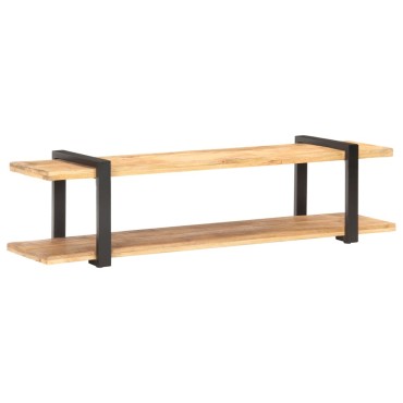 vidaXL Έπιπλο Τηλεόρασης 160x40x40cm Μασίφ Ακατέργαστο Ξύλο Μάνγκο