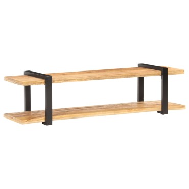 vidaXL Έπιπλο Τηλεόρασης 160x40x40cm Μασίφ Ακατέργαστο Ξύλο Μάνγκο