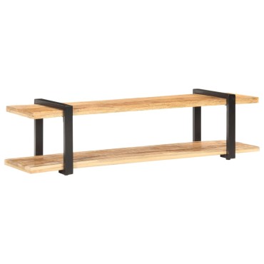 vidaXL Έπιπλο Τηλεόρασης 160x40x40cm Μασίφ Ακατέργαστο Ξύλο Μάνγκο
