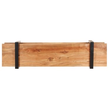 vidaXL Έπιπλο Τηλεόρασης 160x40x40cm από Μασίφ Ξύλο Ακακίας