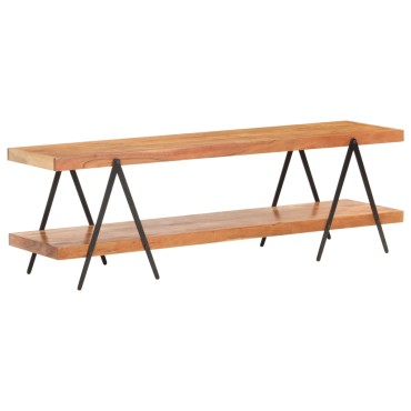 vidaXL Έπιπλο Τηλεόρασης 160x40x50cm από Μασίφ Ξύλο Ακακίας