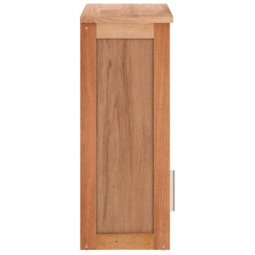 vidaXL Ντουλάπι Μπάνιου Επιτοίχιο 42x23x60cm από Μασίφ Ξύλο Καρυδιάς 1 τεμ.
