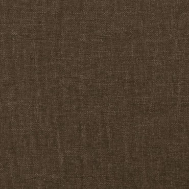 vidaXL Κεφαλάρι με Πτερύγια Σκούρο Καφέ 147x16x118/128cm Υφασμάτινο 1 τεμ.
