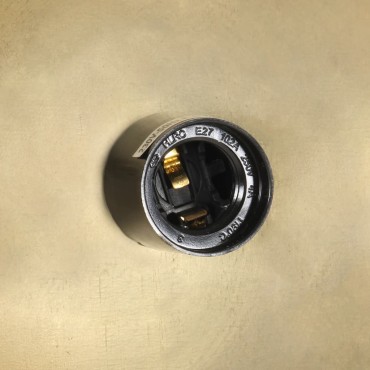 vidaXL Φωτιστικό Κρεμαστό Vintage Στρογγυλό 25 W Μπρονζέ 41 εκ. Ε27