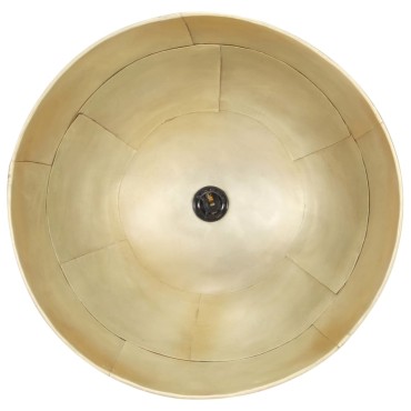 vidaXL Φωτιστικό Κρεμαστό Vintage Στρογγυλό 25 W Μπρονζέ 41 εκ. Ε27