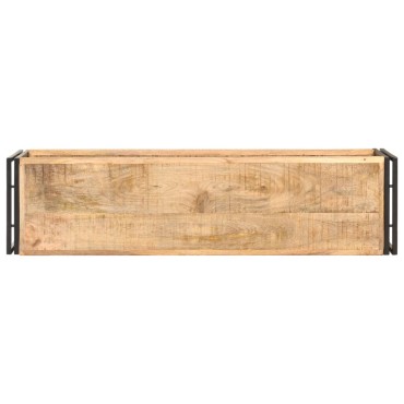 vidaXL Έπιπλο Τηλεόρασης 120x30x40cm από Ακατέργαστο Ξύλο Μάνγκο