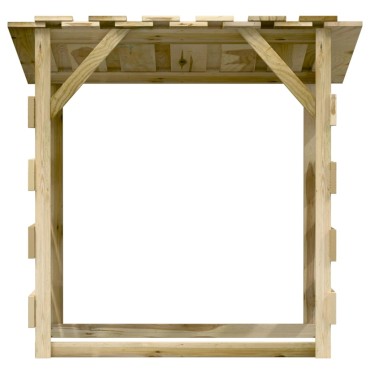 vidaXL Πέργκολες με Οροφή 6 τεμ. 100x90x100 εκ. από Εμποτισμένο Πεύκο