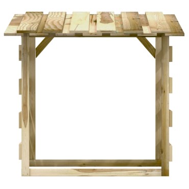 vidaXL Πέργκολες με Οροφή 6 τεμ. 100x90x100 εκ. από Εμποτισμένο Πεύκο