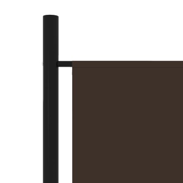 vidaXL Διαχωριστικό Δωματίου με 3 Πάνελ Καφέ 150x180cm 1 τεμ.