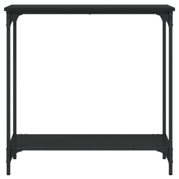 vidaXL Τραπέζι Κονσόλα Μαύρο 75x30,5x75cm από Επεξεργασμένο Ξύλο 1 τεμ.