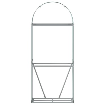 vidaXL Ξυλοθήκη Πράσινη 80 x 45 x 190 εκ. από Γαλβανισμένο Ατσάλι