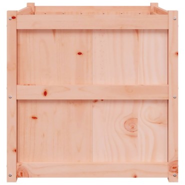 vidaXL Ζαρντινιέρα 70 x 70 x 70 εκ. από Μασίφ Ξύλο Ψευδοτσούγκας