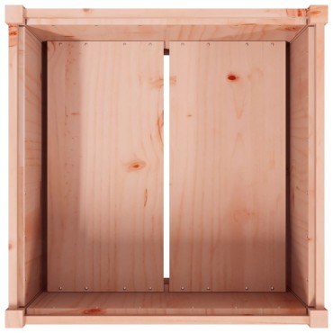 vidaXL Ζαρντινιέρα 70 x 70 x 70 εκ. από Μασίφ Ξύλο Ψευδοτσούγκας