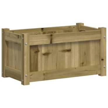 vidaXL Ζαρντινιέρα 60 x 31 x 31 εκ. Εμποτ. Ξύλο Πεύκου