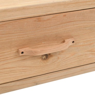 vidaXL Τραπέζι Κονσόλα 115x40,5x76cm από Μασίφ Ξύλο Ελάτης 1 τεμ.