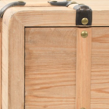 vidaXL Τραπέζι Κονσόλα 115x40,5x76cm από Μασίφ Ξύλο Ελάτης 1 τεμ.