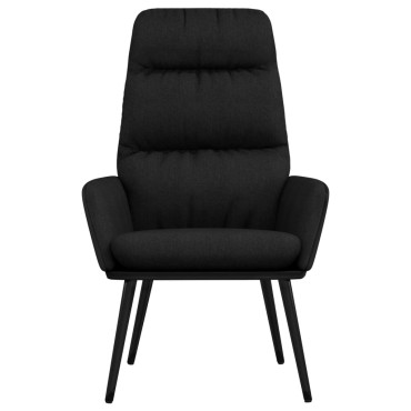 vidaXL Πολυθρόνα Relax Μαύρη Υφασμάτινη 70x77x98cm 1 τεμ.