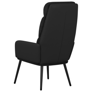 vidaXL Πολυθρόνα Relax Μαύρη Υφασμάτινη 70x77x98cm 1 τεμ.