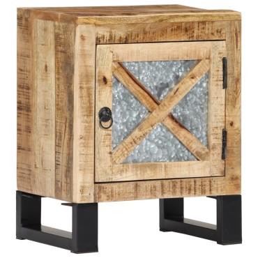 vidaXL Κομοδίνο 40x30x50cm από Μασίφ Ξύλο Μάνγκο 1 τεμ.