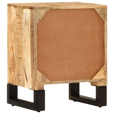 vidaXL Κομοδίνο 40x30x50cm από Μασίφ Ξύλο Μάνγκο 1 τεμ.