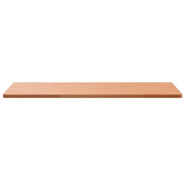 vidaXL Επιφάνεια Τραπεζιού Τετράγωνη 80x80x1,5cm Μασίφ Ξύλο Οξιάς 1 τεμ.