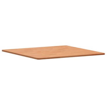 vidaXL Επιφάνεια Τραπεζιού Τετράγωνη 80x80x1,5cm Μασίφ Ξύλο Οξιάς 1 τεμ.