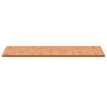 vidaXL Επιφάνεια Τραπεζιού Τετράγωνη 80x80x1,5cm Μασίφ Ξύλο Οξιάς 1 τεμ.