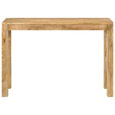 vidaXL Κονσόλα Τραπέζι 110x35x76cm από Ακατέργαστο Ξύλο Μάνγκο 1 τεμ.