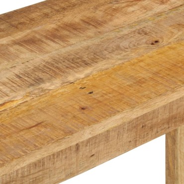 vidaXL Κονσόλα Τραπέζι 110x35x76cm από Ακατέργαστο Ξύλο Μάνγκο 1 τεμ.
