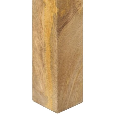 vidaXL Κονσόλα Τραπέζι 110x35x76cm από Ακατέργαστο Ξύλο Μάνγκο 1 τεμ.