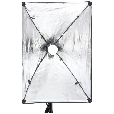 vidaXL Κιτ Φωτογραφικού Στούντιο με Softbox, Φόντο & Ανακλαστήρα