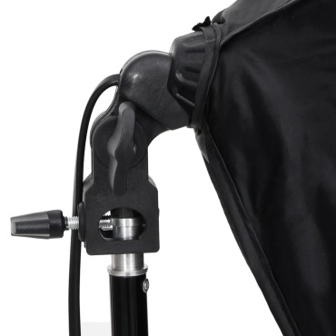 vidaXL Κιτ Φωτογραφικού Στούντιο με Softbox, Φόντο & Ανακλαστήρα