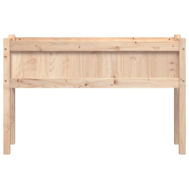 vidaXL Ζαρντινιέρες με Πόδια 110 x 31 x 70 εκ. από Μασίφ Ξύλο Πεύκου