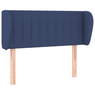 vidaXL Κεφαλάρι με Πτερύγια Μπλε 103x23x78/88cm Υφασμάτινο 1 τεμ.