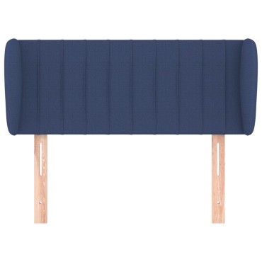 vidaXL Κεφαλάρι με Πτερύγια Μπλε 103x23x78/88cm Υφασμάτινο 1 τεμ.