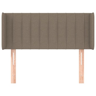 vidaXL Κεφαλάρι με Πτερύγια Taupe 93x16x78/88cm Υφασμάτινο 1 τεμ.