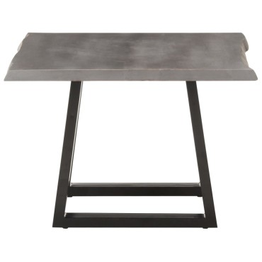 vidaXL Τραπεζάκι Σαλονιού Live Edge 60x60x40cm Μασίφ Ξύλο Ακακίας 1 τεμ.