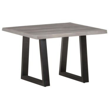 vidaXL Τραπεζάκι Σαλονιού Live Edge 60x60x40cm Μασίφ Ξύλο Ακακίας 1 τεμ.